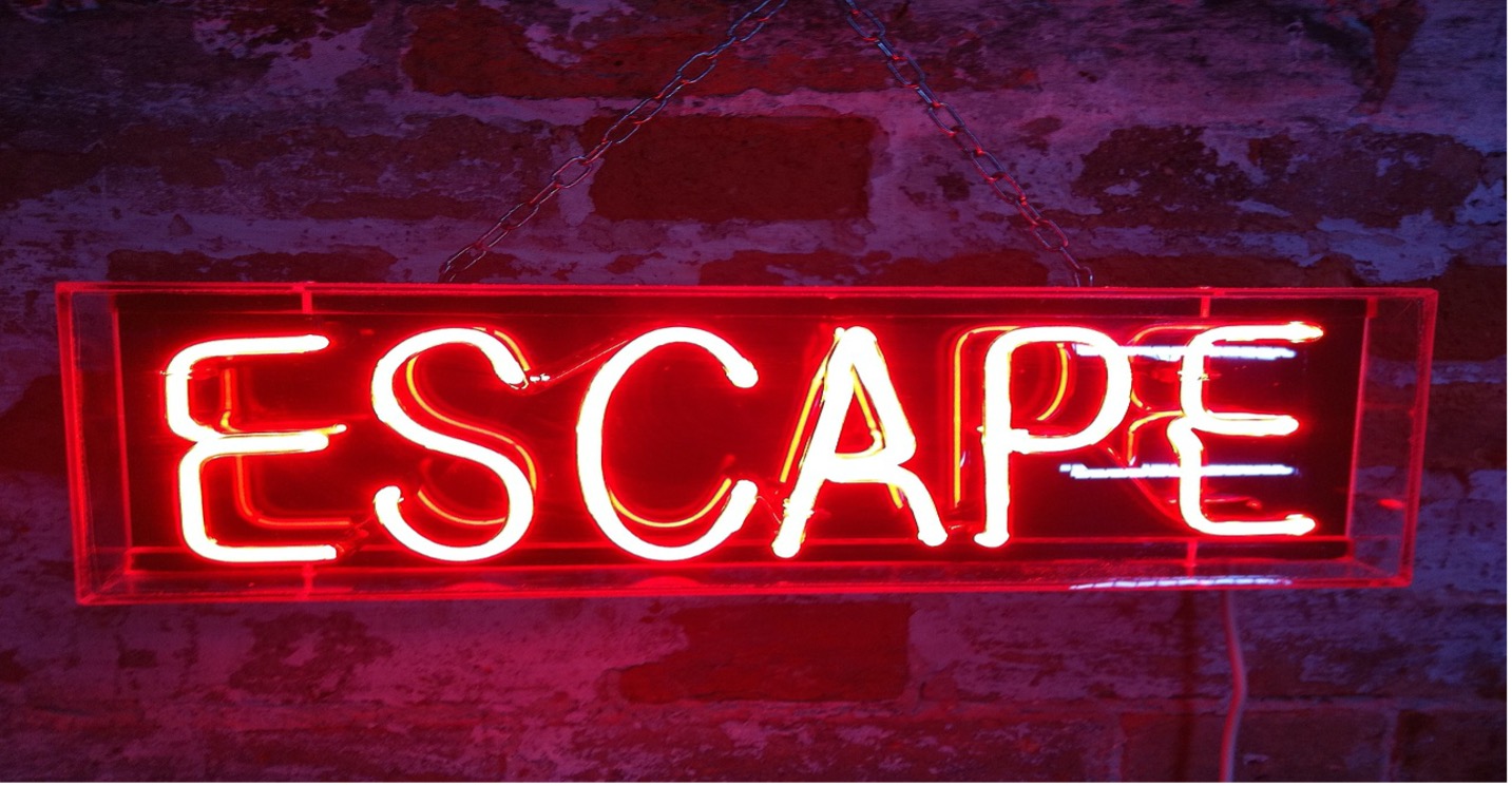 Escape Room Neon Sign